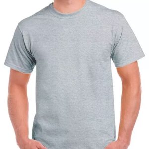 Remera clásica cuello redondo de algodón - Imagen 2