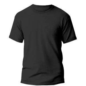 Remera clásica cuello redondo de algodón