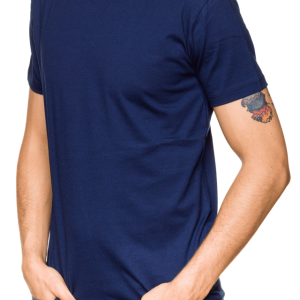 Remera clásica cuello redondo de algodón - Imagen 3