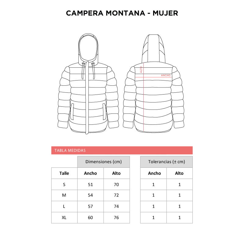Campera Montana Mujer